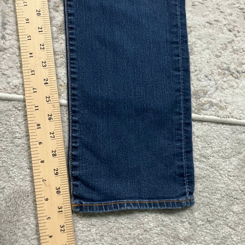 Lucky Brand Lola Straight Jeans Womens 10 30 Blue Denim Classic Fit - Picture 10 of 14